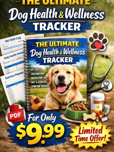 THE ULTIMATE Dog Health & Wellness TRACKER